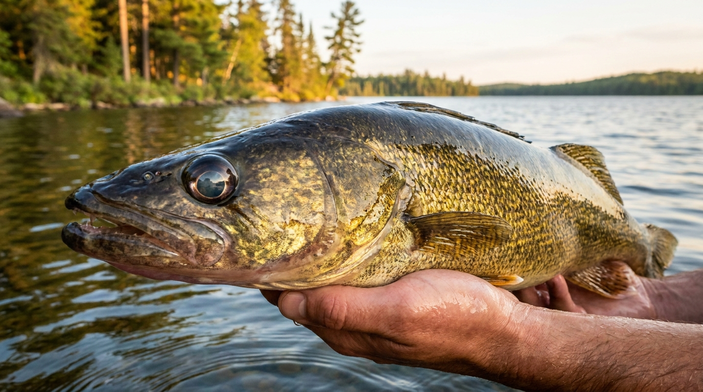 Hubbard Lake fishing
