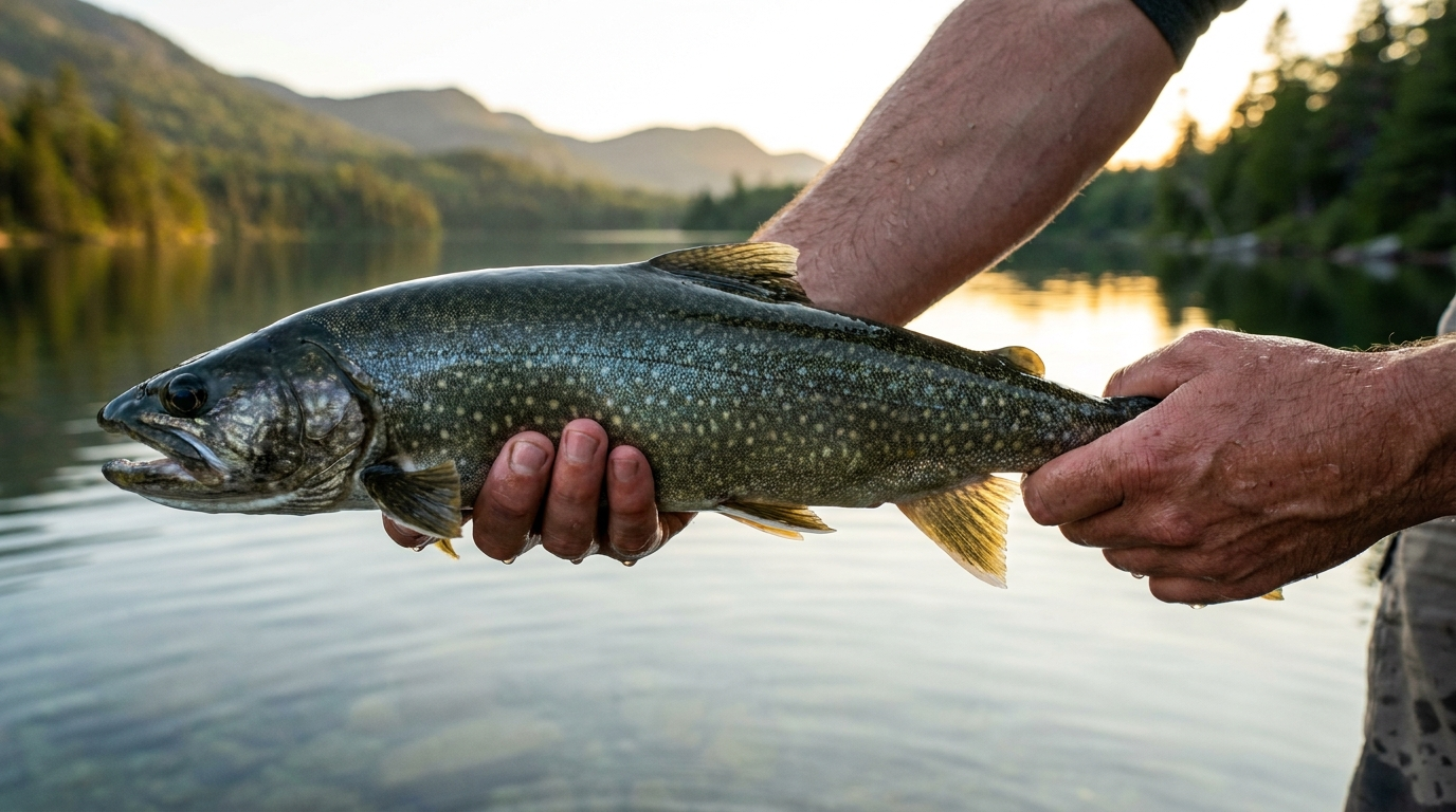 Lake Trout at Lake George, New York