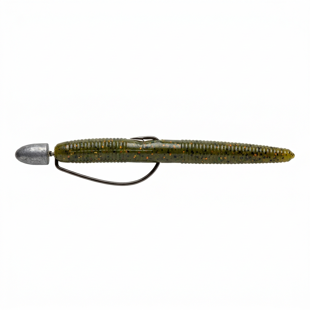 Texas-Rigged Worm